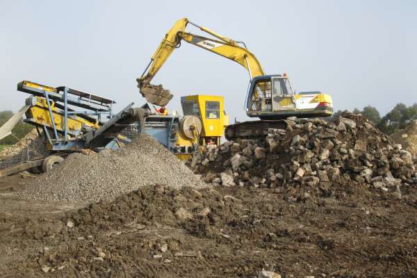 Concrete Crushing